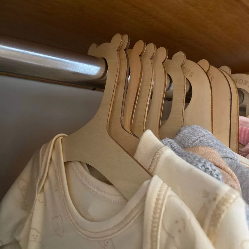 Wooden Baby Coat Hangers